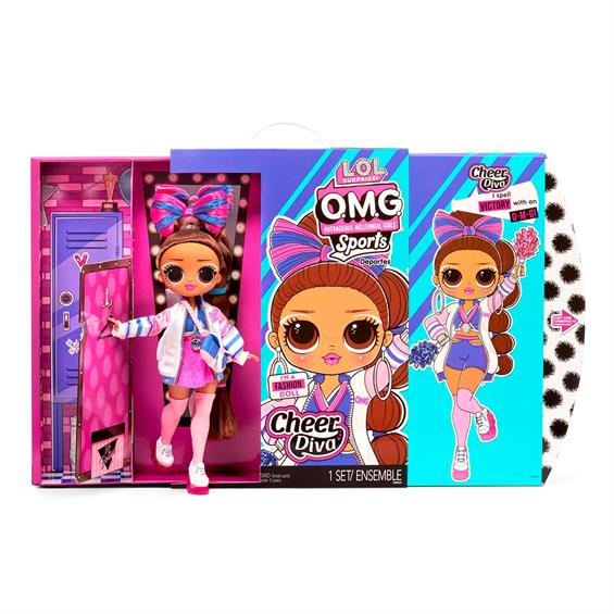 Лялька L.O.L. Surprise! O.M.G. Sports Doll Леді-Чірлідер з аксесуарами 27 см (577508) - зображення 5