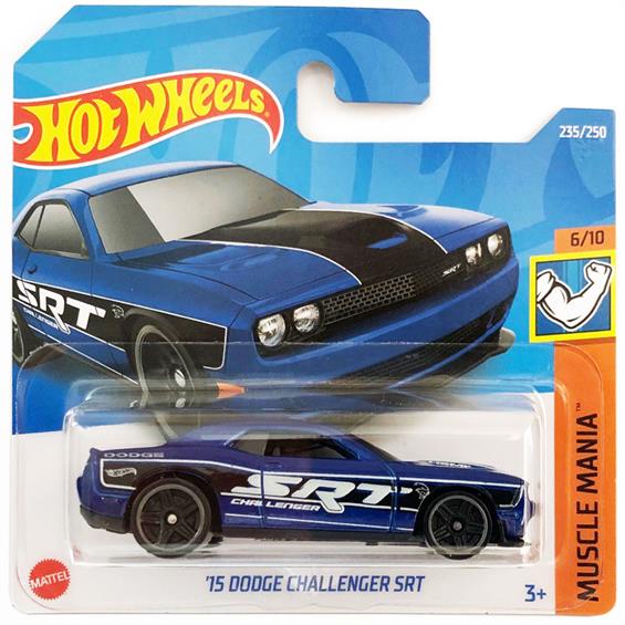 Машинка Hot Wheels 15 Doodle Challenger SRT 1:64 (5785/HCW30) - зображення 1