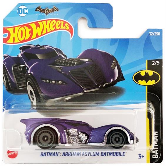 Машинка Hot Wheels Batman Arkham Asylum Batmobile 1:64 (5785/HCW63) - зображення 1