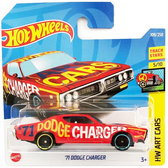 Машинка Hot Wheels 71 Dodge Charger 1:64 (5785/HCX14) - зображення 1