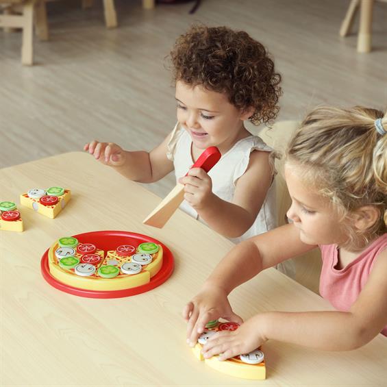 Іграшкові продукти Viga Toys Піца з дерева (58500) - зображення 1