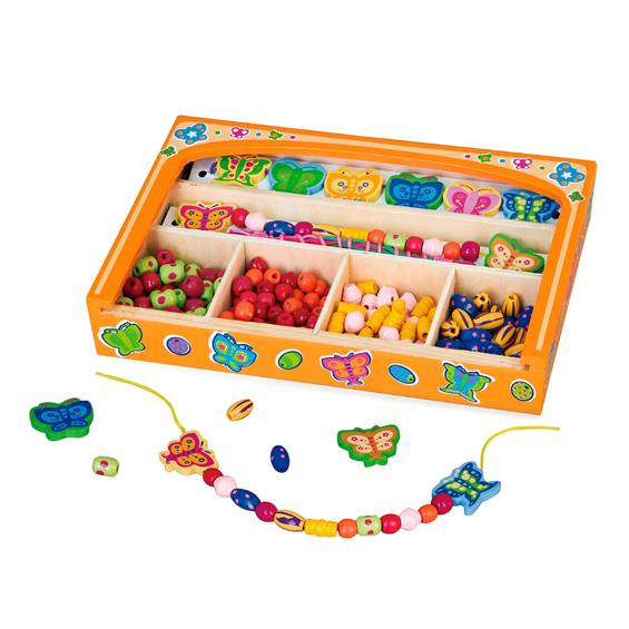 Набір для творчості Viga Toys Намисто з метеликів (58550) - зображення 1