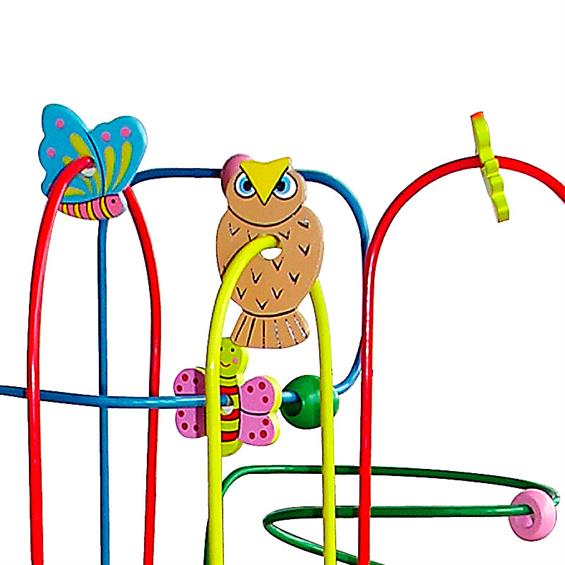 Дерев'яний ігровий центр Viga Toys Столик із лабіринтом (58971) - зображення 3