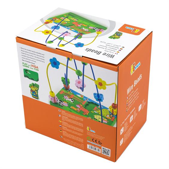Дерев'яний лабіринт Viga Toys Ферма (59664) - зображення 3