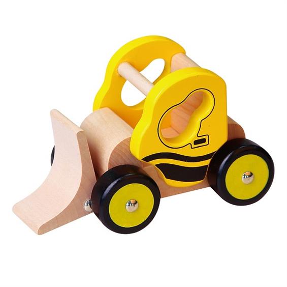 Дерев'яна іграшкова машинка Viga Toys Бульдозер (59672VG) - зображення 1