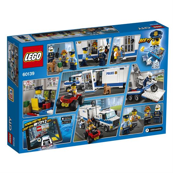 Конструктор LEGO® City Police Мобільний командний центр 374 деталі (60139) - зображення 5