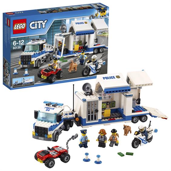 Конструктор LEGO® City Police Мобільний командний центр 374 деталі (60139) - зображення 6
