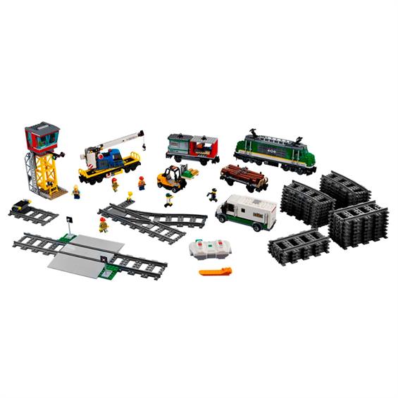 Конструктор LEGO® City Вантажний поїзд 1226 деталей (60198) - зображення 6