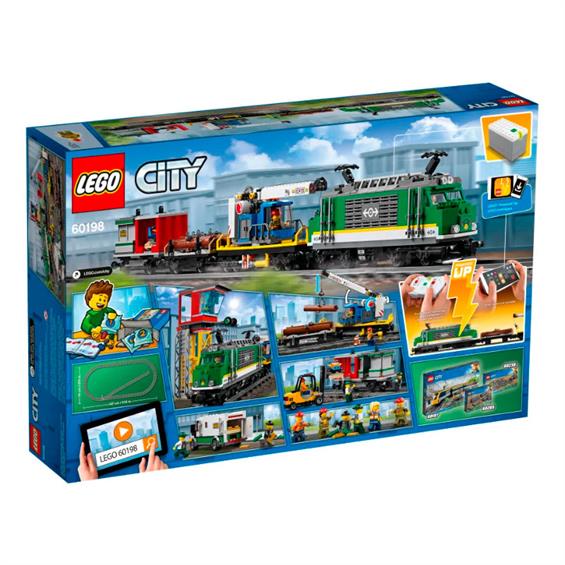 Конструктор LEGO® City Вантажний поїзд 1226 деталей (60198) - зображення 8