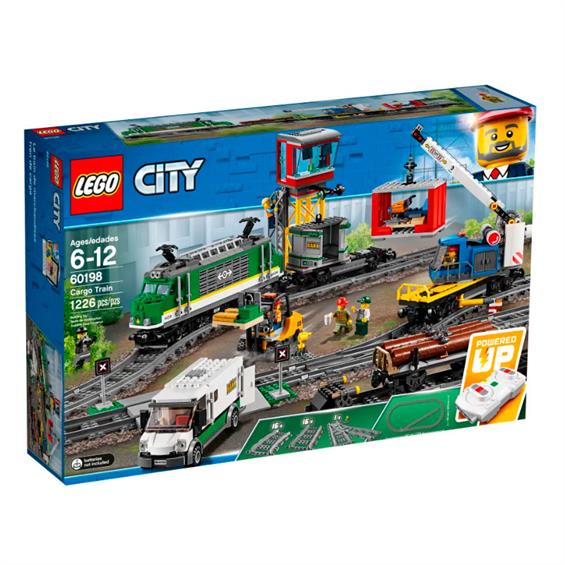 Конструктор LEGO® City Вантажний поїзд 1226 деталей (60198) - зображення 1