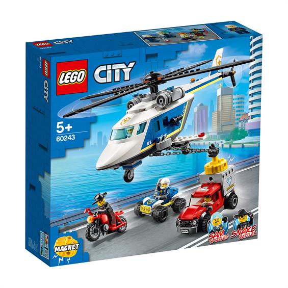 Конструктор LEGO® City Police Погоня на поліцейському гелікоптері 212 деталей (60243) - зображення 4