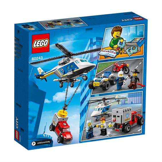Конструктор LEGO® City Police Погоня на поліцейському гелікоптері 212 деталей (60243) - зображення 6