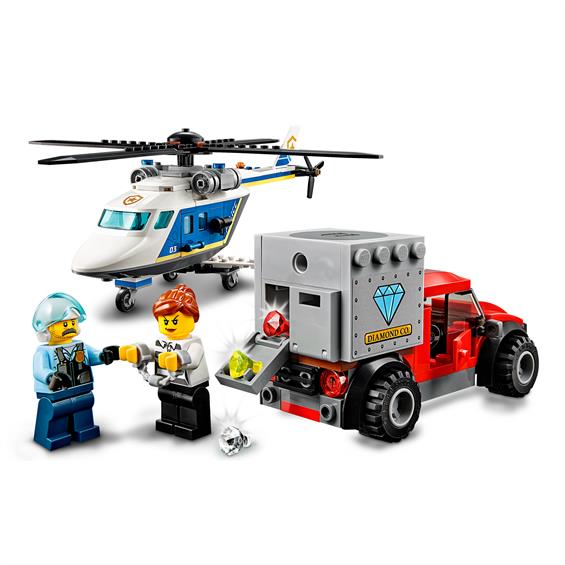 Конструктор LEGO® City Police Погоня на поліцейському гелікоптері 212 деталей (60243) - зображення 10