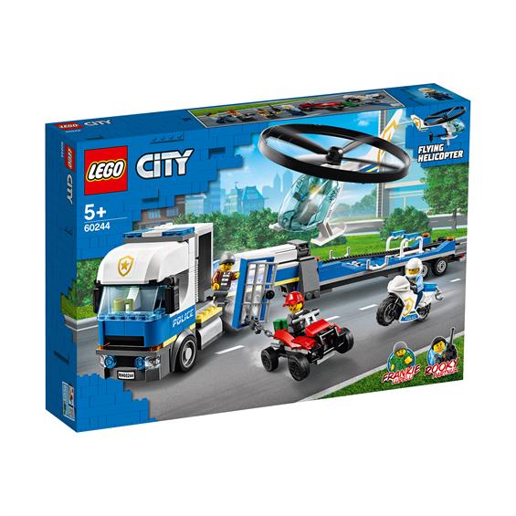 Конструктор LEGO® City Police Перевезення поліцейського гелікоптера 317 деталей (60244) - зображення 4