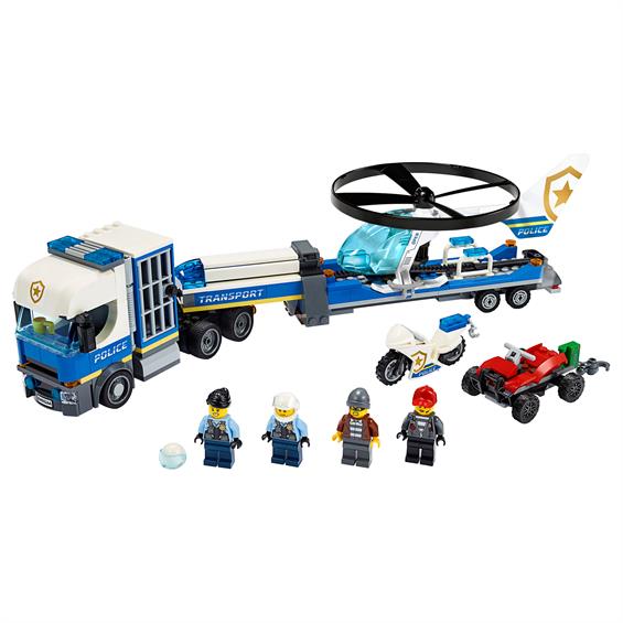 Конструктор LEGO® City Police Перевезення поліцейського гелікоптера 317 деталей (60244) - зображення 5