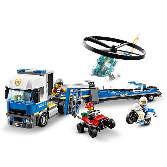 Конструктор LEGO® City Police Перевезення поліцейського гелікоптера 317 деталей (60244) - зображення 8