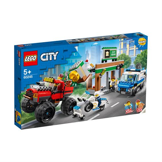 Конструктор LEGO® City Police Пограбування з поліцейською вантажівкою-монстром 362 деталі (60245) - зображення 3
