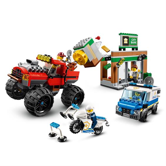 Конструктор LEGO® City Police Пограбування з поліцейською вантажівкою-монстром 362 деталі (60245) - зображення 7
