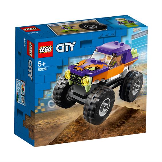 Конструктор LEGO® City Great Vehicles Вантажівка-монстр 55 деталей (60251) - зображення 3