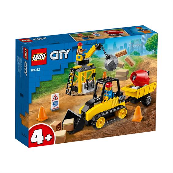 Конструктор LEGO® City Great Vehicles Будівельний бульдозер 126 деталей (60252) - зображення 3