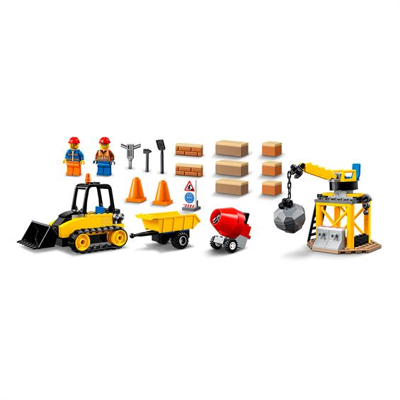 Конструктор LEGO® City Great Vehicles Будівельний бульдозер 126 деталей (60252) - зображення 7