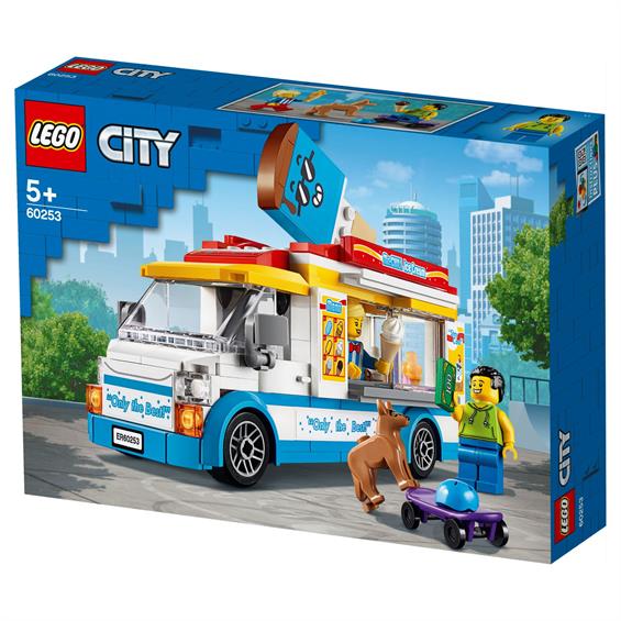 Конструктор LEGO® City Great Vehicles Фургон із морозивом 200 деталей (60253) - зображення 3