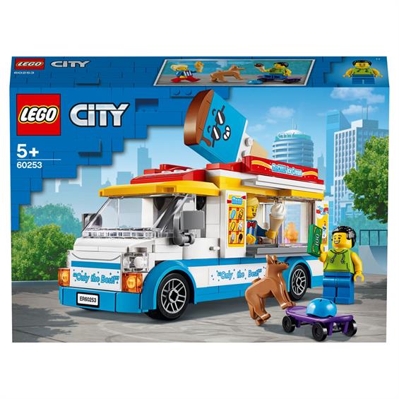 Конструктор LEGO® City Great Vehicles Фургон із морозивом 200 деталей (60253) - зображення 4