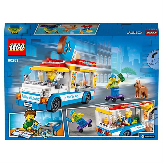 Конструктор LEGO® City Great Vehicles Фургон із морозивом 200 деталей (60253) - зображення 5