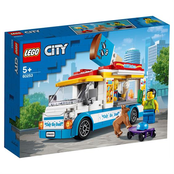 Конструктор LEGO® City Great Vehicles Фургон із морозивом 200 деталей (60253) - зображення 6