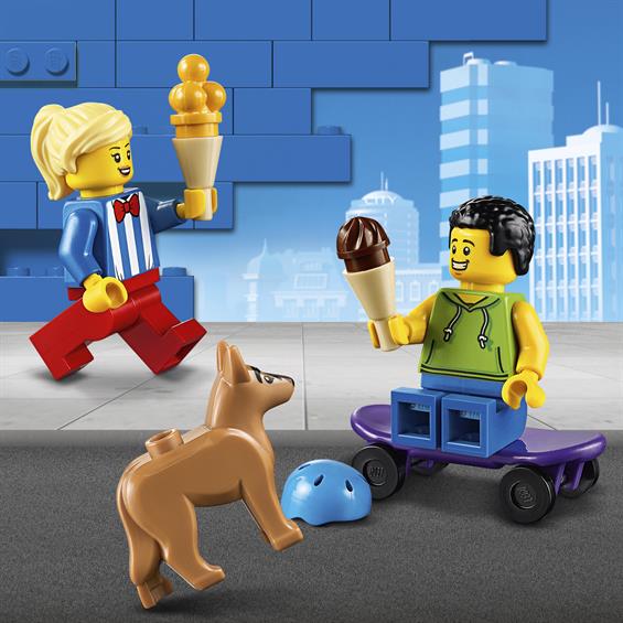 Конструктор LEGO® City Great Vehicles Фургон із морозивом 200 деталей (60253) - зображення 11
