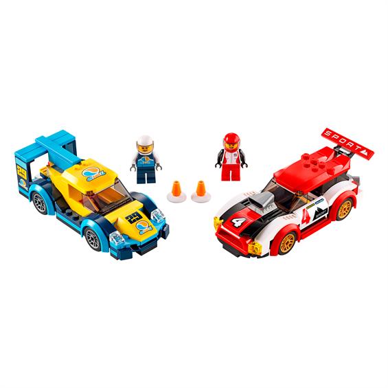 Конструктор LEGO® City Turbo Wheels Гоночні автомобiлі 190 деталей (60256) - зображення 4
