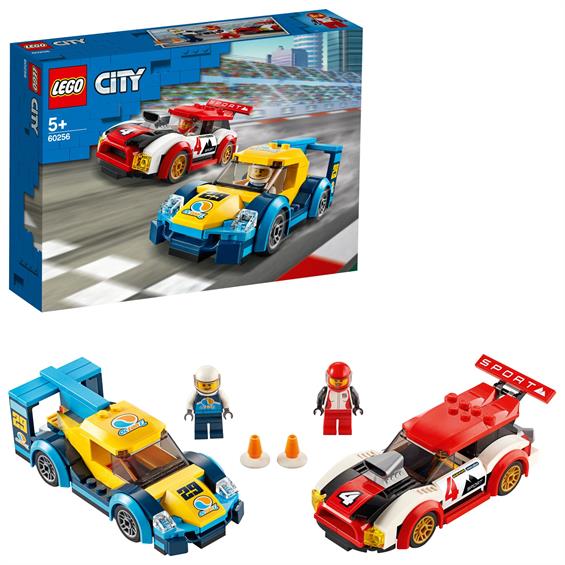 Конструктор LEGO® City Turbo Wheels Гоночні автомобiлі 190 деталей (60256) - зображення 6