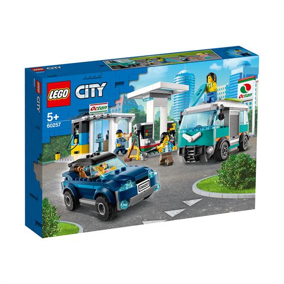 Конструктор LEGO® City Turbo Wheels Станція техобслуговування 354 деталі (60257) - зображення 3