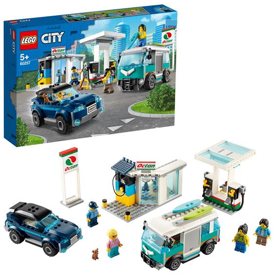 Конструктор LEGO® City Turbo Wheels Станція техобслуговування 354 деталі (60257) - зображення 6