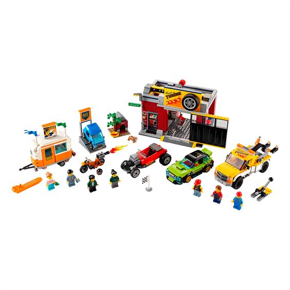 Конструктор LEGO® City Turbo Wheels Майстерня тюнингу 897 деталей (60258) - зображення 4