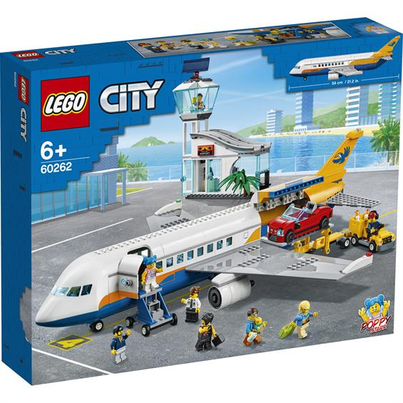 Конструктор LEGO® City Airport Пасажирський літак 669 деталей (60262) - зображення 3