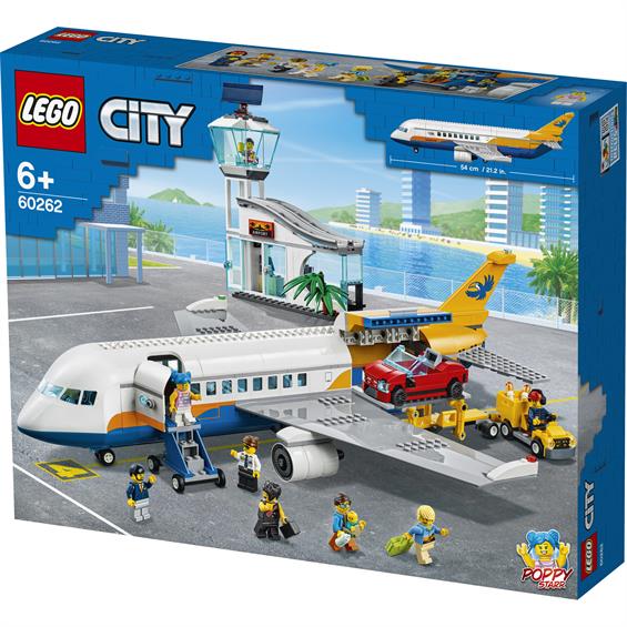 Конструктор LEGO® City Airport Пасажирський літак 669 деталей (60262) - зображення 4