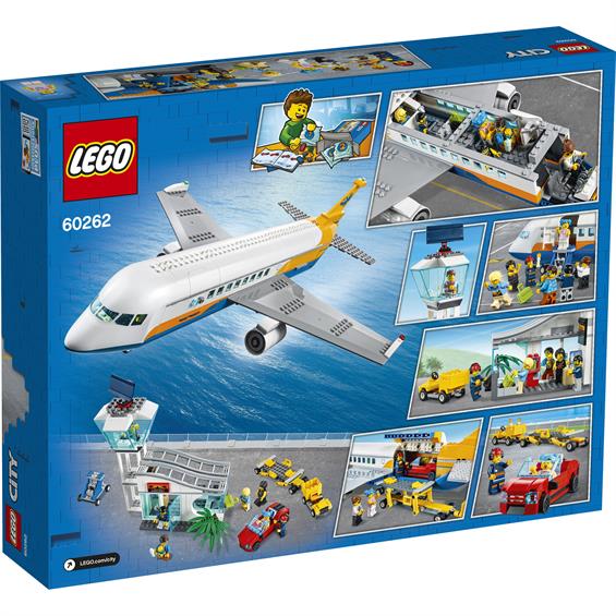 Конструктор LEGO® City Airport Пасажирський літак 669 деталей (60262) - зображення 6