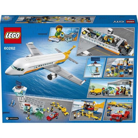 Конструктор LEGO® City Airport Пасажирський літак 669 деталей (60262) - зображення 7
