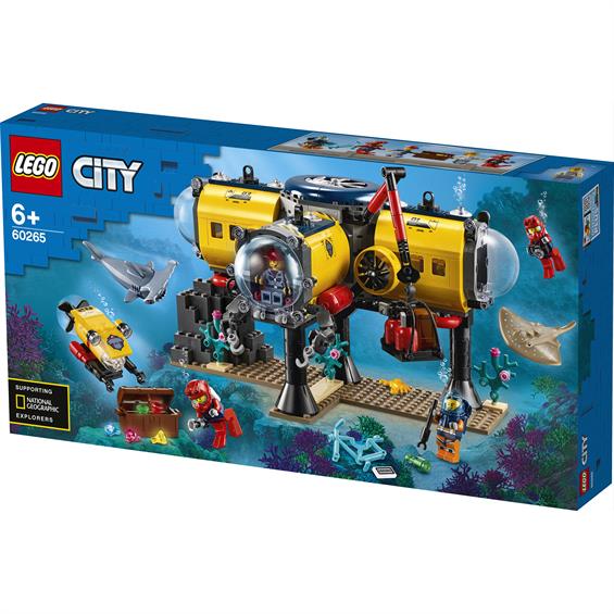Конструктор LEGO® City Oceans Науково-дослідна станція 497 деталей (60265) - зображення 3