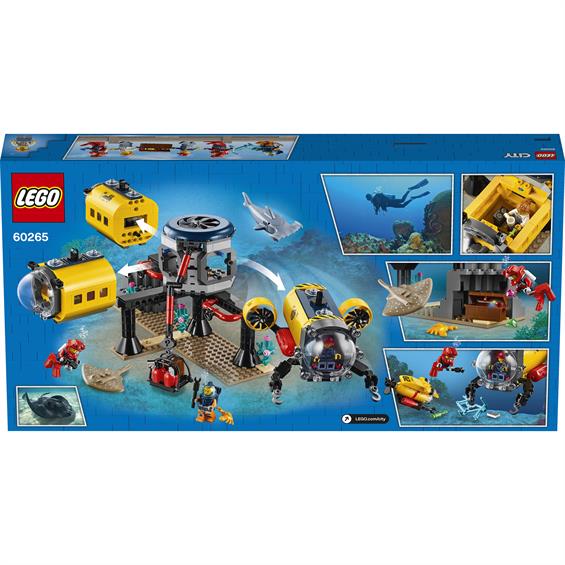 Конструктор LEGO® City Oceans Науково-дослідна станція 497 деталей (60265) - зображення 4
