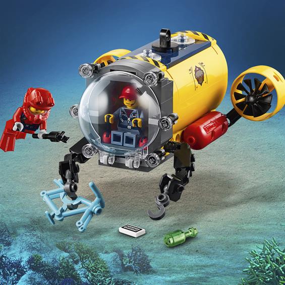 Конструктор LEGO® City Oceans Науково-дослідна станція 497 деталей (60265) - зображення 8