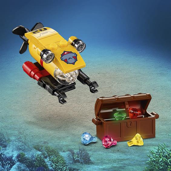 Конструктор LEGO® City Oceans Науково-дослідна станція 497 деталей (60265) - зображення 9