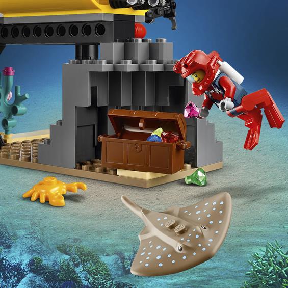 Конструктор LEGO® City Oceans Науково-дослідна станція 497 деталей (60265) - зображення 10