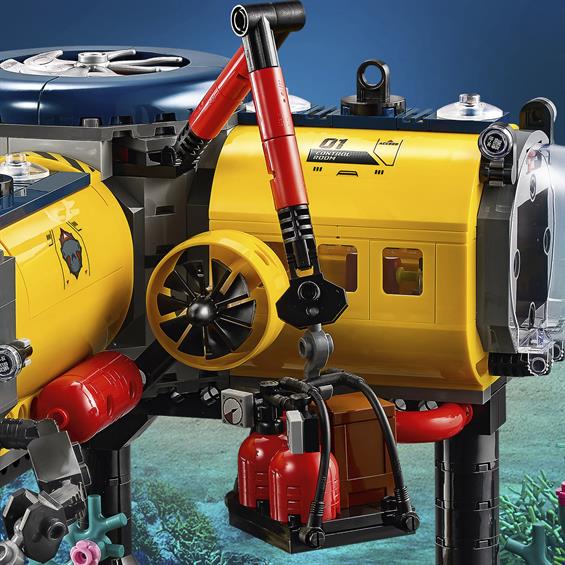 Конструктор LEGO® City Oceans Науково-дослідна станція 497 деталей (60265) - зображення 11
