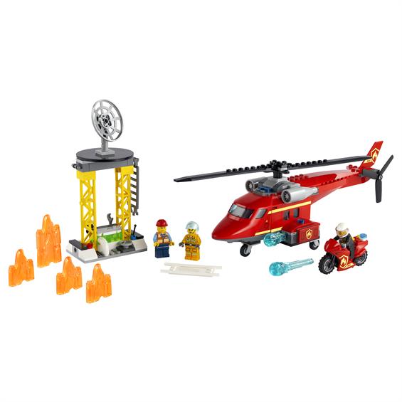 Конструктор LEGO® City Fire Пожежний рятувальний гелікоптер 212 деталей (60281) - зображення 5