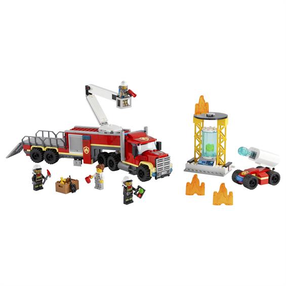 Конструктор LEGO® City Fire Пожежний командний пункт 380 деталей (60282) - зображення 4