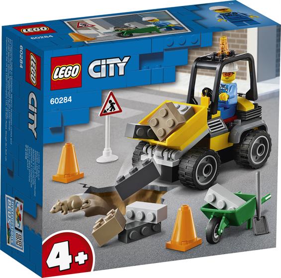 Конструктор LEGO®City Great Vehicles Пікап для дорожніх робіт 58 деталей (60284) - зображення 8