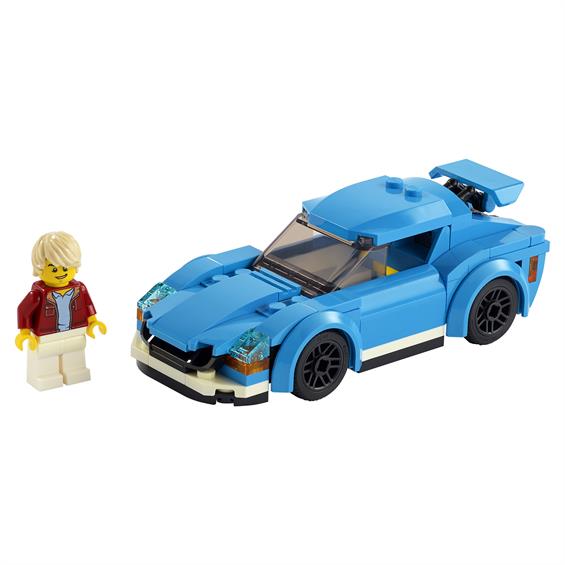 Конструктор LEGO®City Great Vehicles Спортивний автомобіль 89 деталей (60285) - зображення 2