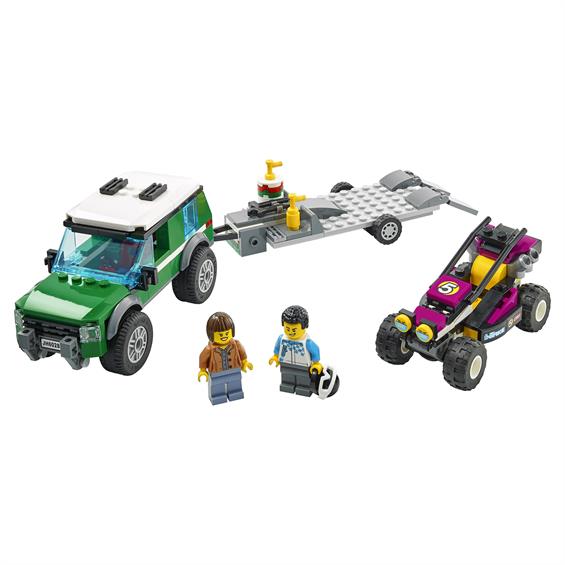 Конструктор LEGO® City Great Vehicles Транспортер гоночного багі 210 деталей (60288) - зображення 2